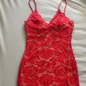 Agaci Lace Floral Dress